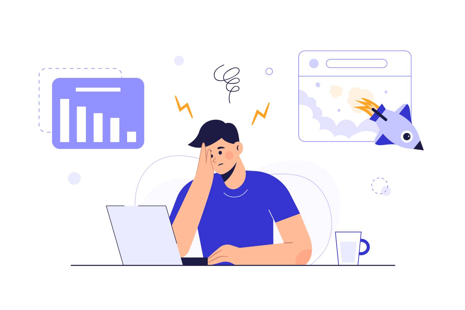 Curso online tem baixa taxa de matrículas e professor fica prestes a desistir