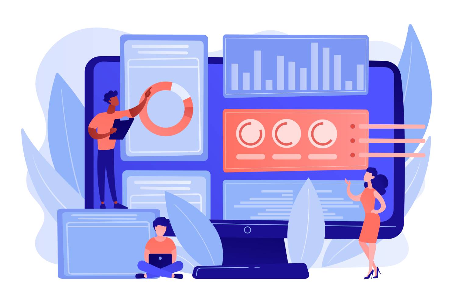 Dados da plataforma de eventos subindo
