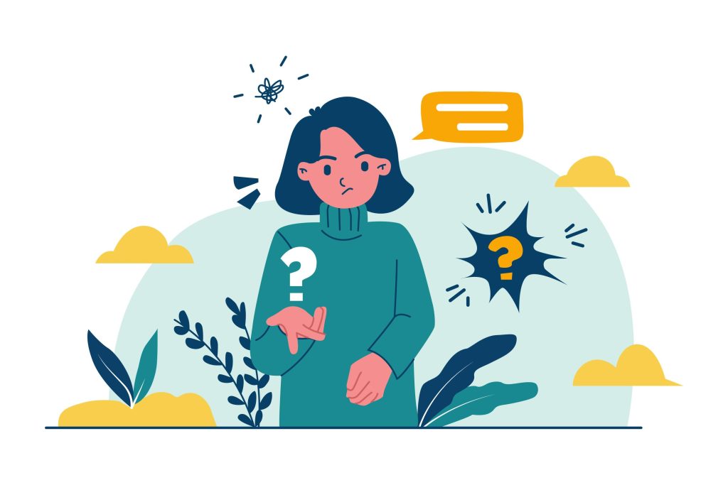 Ilustração de um problema nas vendas