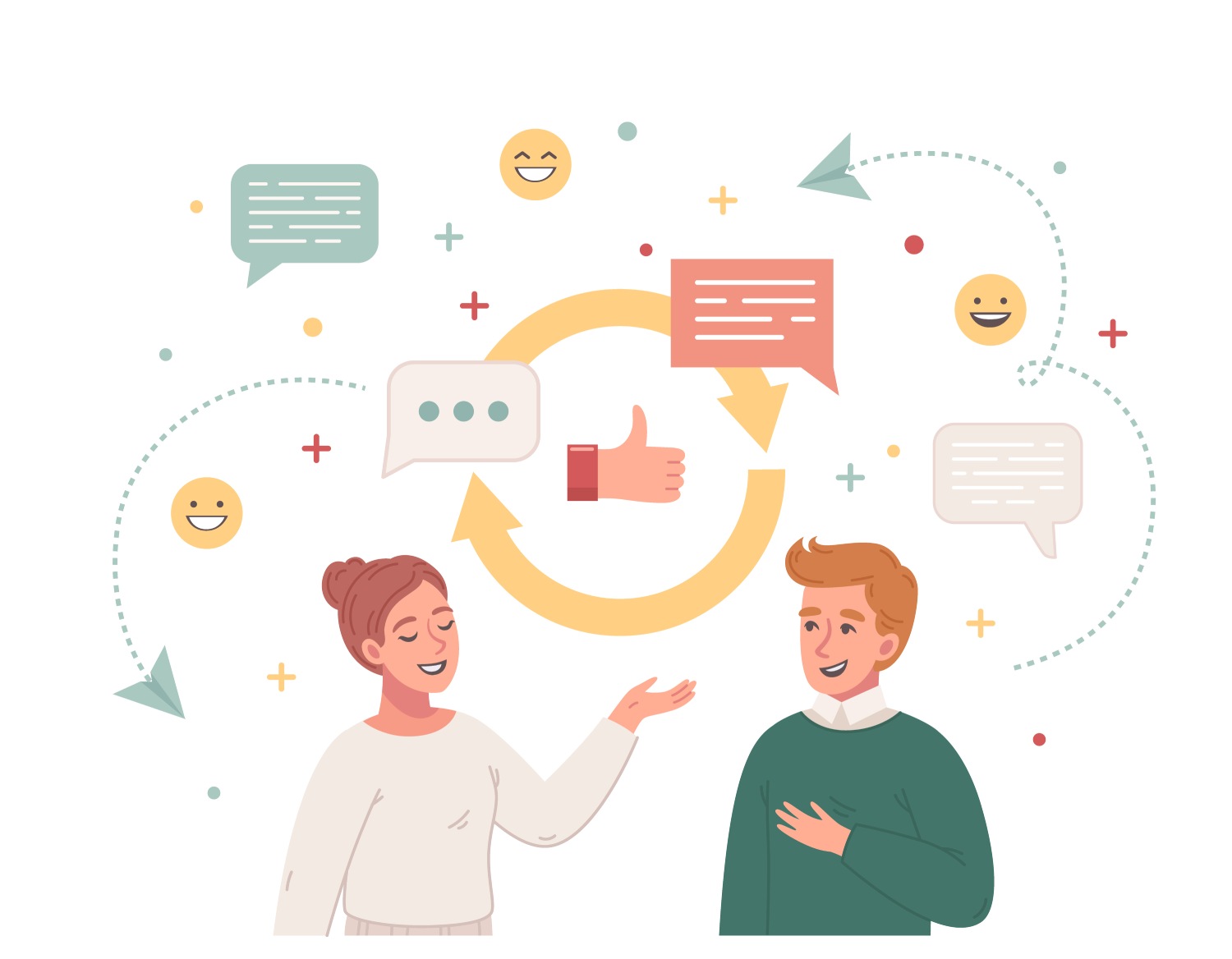 Comunicação eficiente com seus clientes.